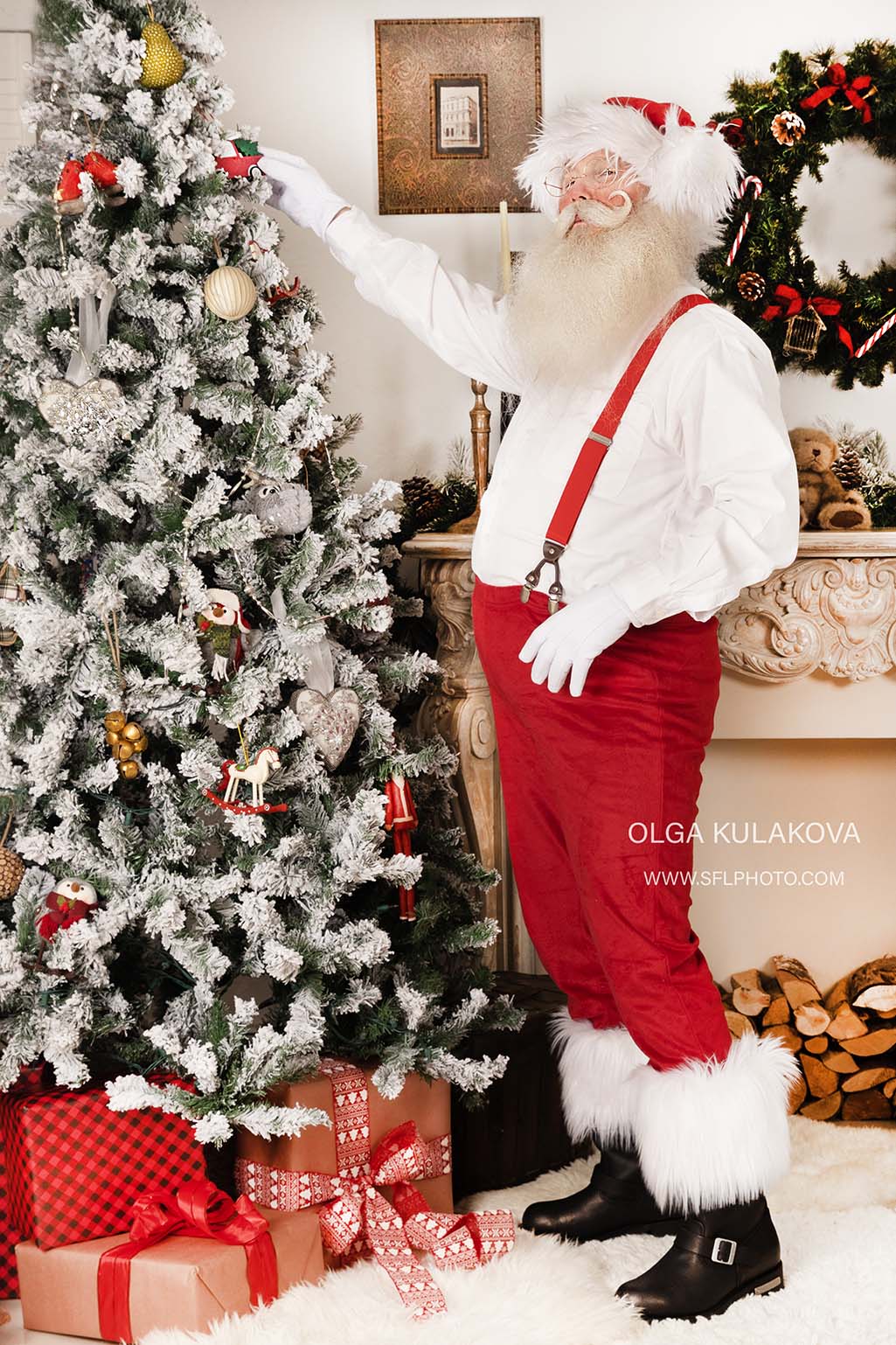 My Christmas Holiday new setup with Santa Claus for mini sessions 2021 ...
